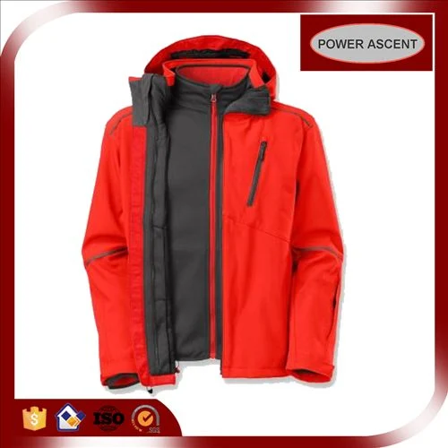 OEM Men's Outdoor Sports 3-in-1 Jacket for Winter