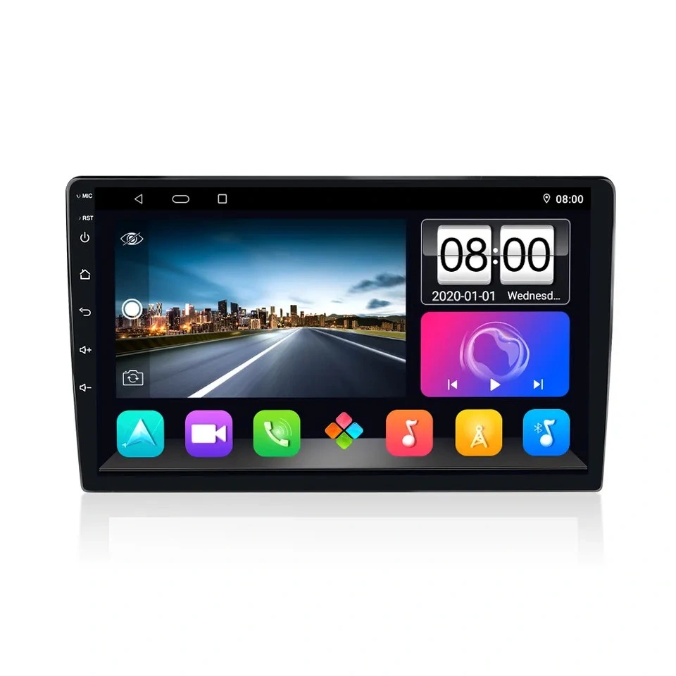 Android 10,0 Allwinner T5 DAB Voice Control Dual Camera Stereo Car 2DIN Android 9inch 2g/32g Car Radio DSP CarPlay