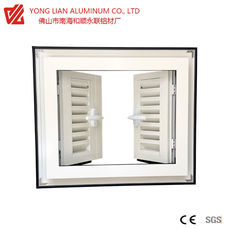 Aluminium Shutter Window and Door with Customised and Coating in Apartment and House