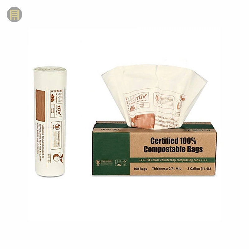 Compostable Trash Can Liner Bags - Eco-Friendly Solution for Waste Disposal