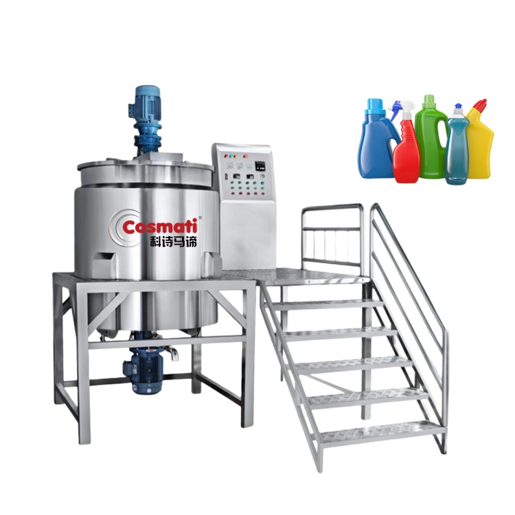 2000L Liquid Detergent Mixing Agitator Tank Mixer Homogenizer