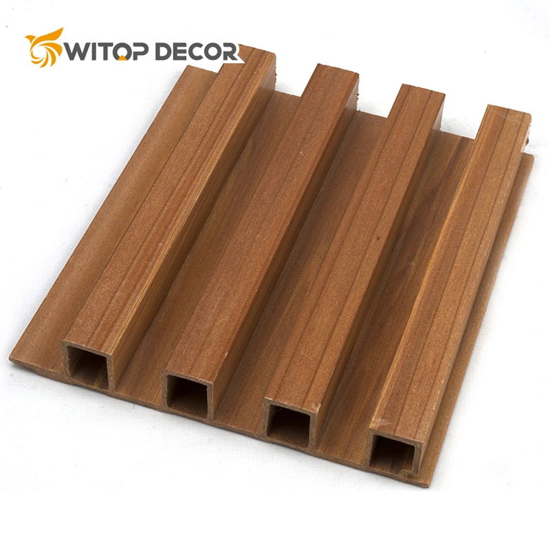 Hot Sale Wood Grain Waterproof Fire Proof Fire Test Report High quality/High cost performance  Indoor Decorative Insoul Strip WPC PVC Wall Board