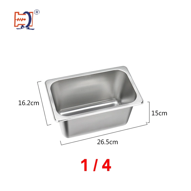 Restaurant Hotel Supplies Plastic Polypropylene 2/4 PP Gn Storage Container 6*6 Food Pan Container