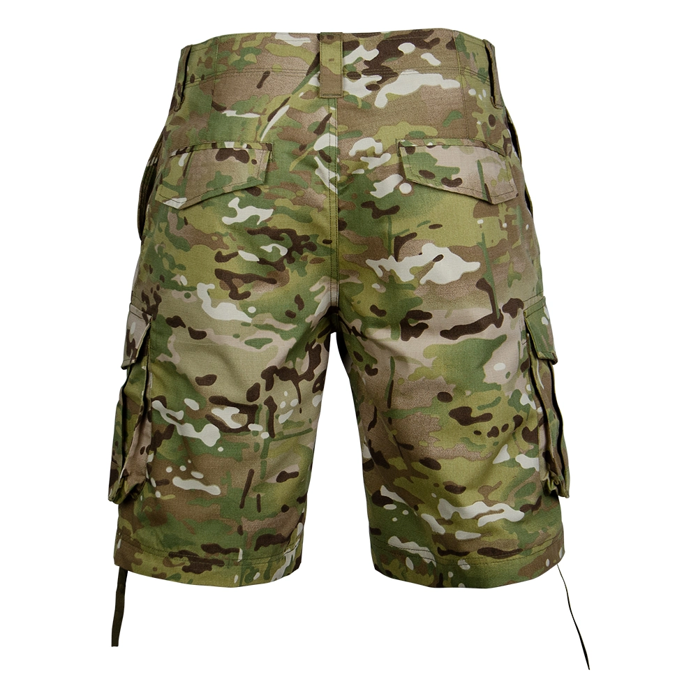 New Street Style Multicam Cp Camo Polyester and Cotton Cargo Casual Shorts for Men