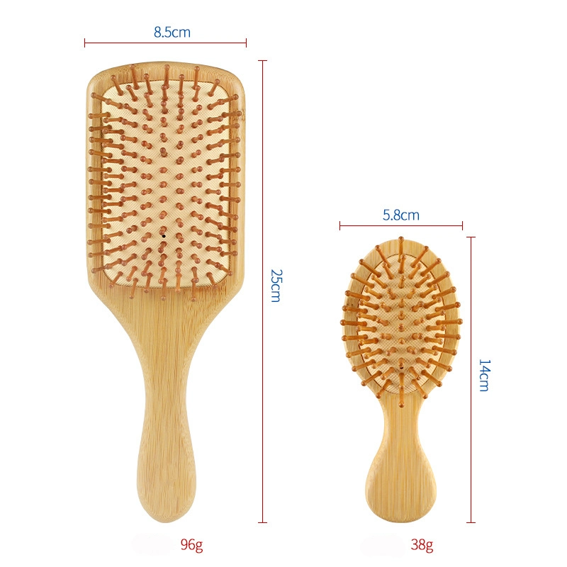 Natural Wooden Hair Comb Airbag Comb Environmental Friendly Massage Custom Wood Hair Brush Head Massager