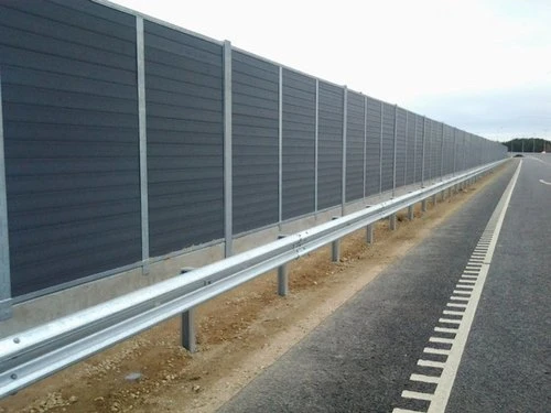 La absorción de ruido en la Carretera Autopista Panel PC barrera acústica y el aluminio barrera acústica ruido contra la pared a prueba de sonido