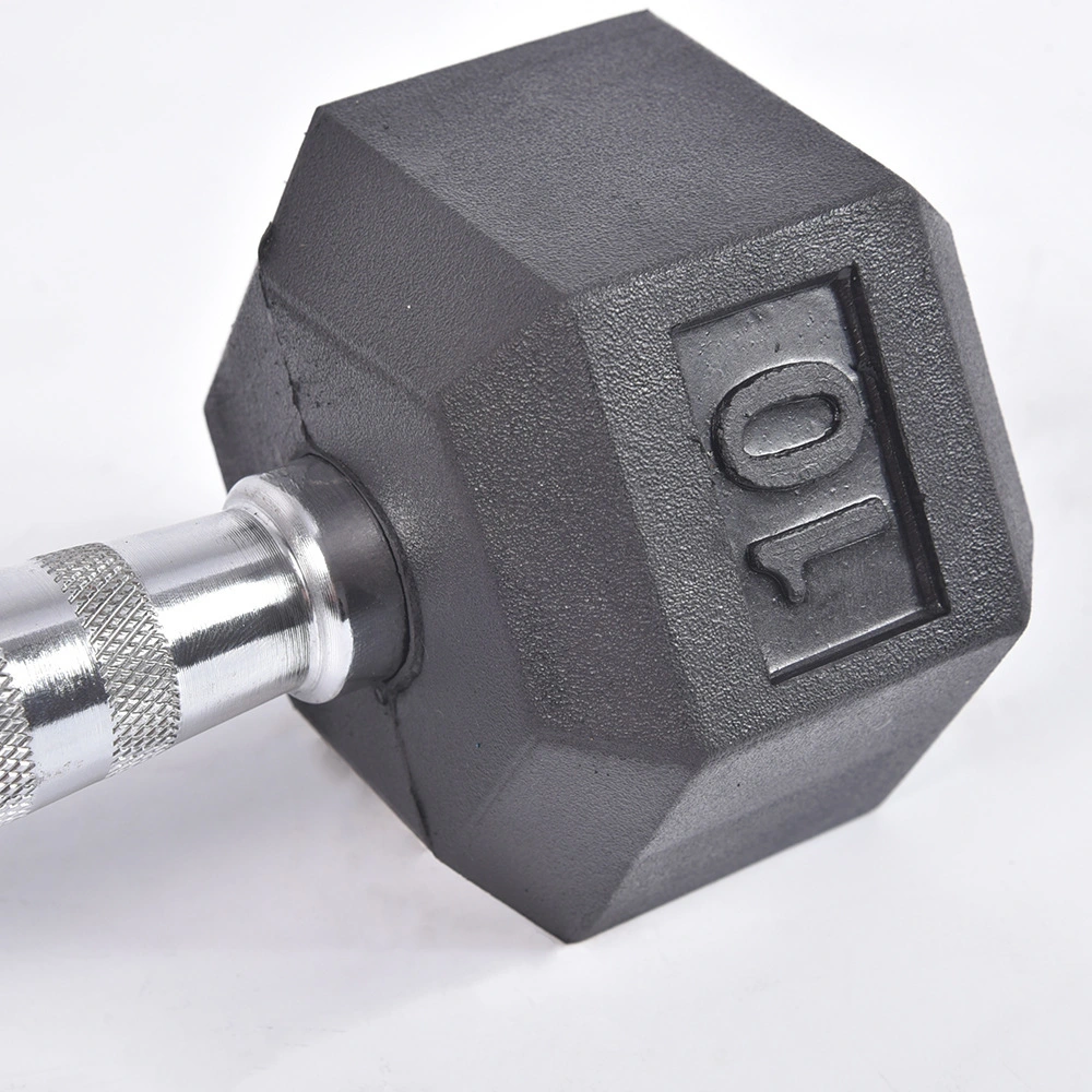 Factory Wholesale/Supplier Gym Home High quality/High cost performance Hex Rubber Odorless Dumbbell Set 2.5-100kg 5-200lb