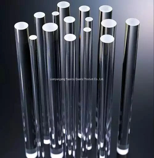 Heat Resistance Fused Silica High Purity Quartz Rod