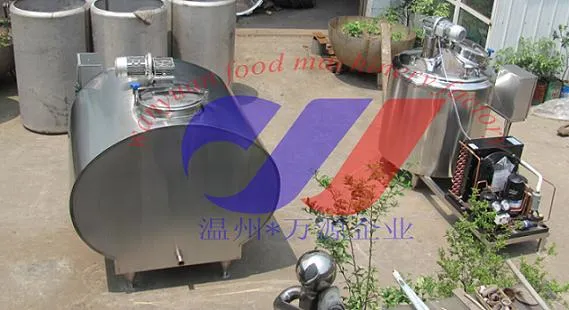 5t and 10t Can Be Customized Milk Chiller Machine Milk Cooling Tank