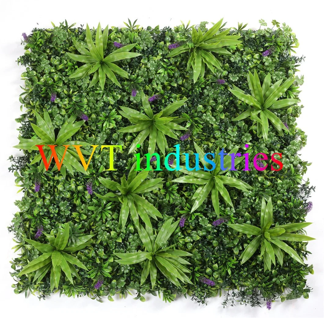 Exterior Anti UV Protected Artificial Boxwood Vertical Garden Green Wall Plant