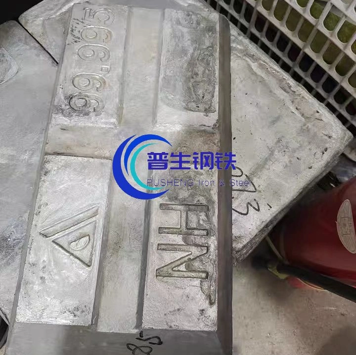 Hot Selling Price Zinc Metal Ingots Pure Zinc Ingot 99.99% 99.995% Zinc Ingots in Bulk