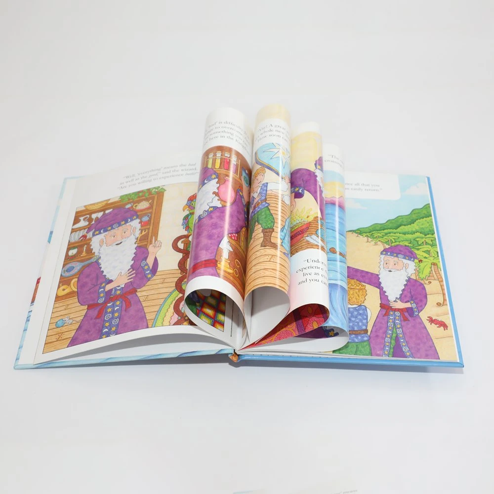 Full Pack Book Printing OEM Brochure Magazine Bible Books Child Educational Story Picture Sound Books Hardcover Book Printing