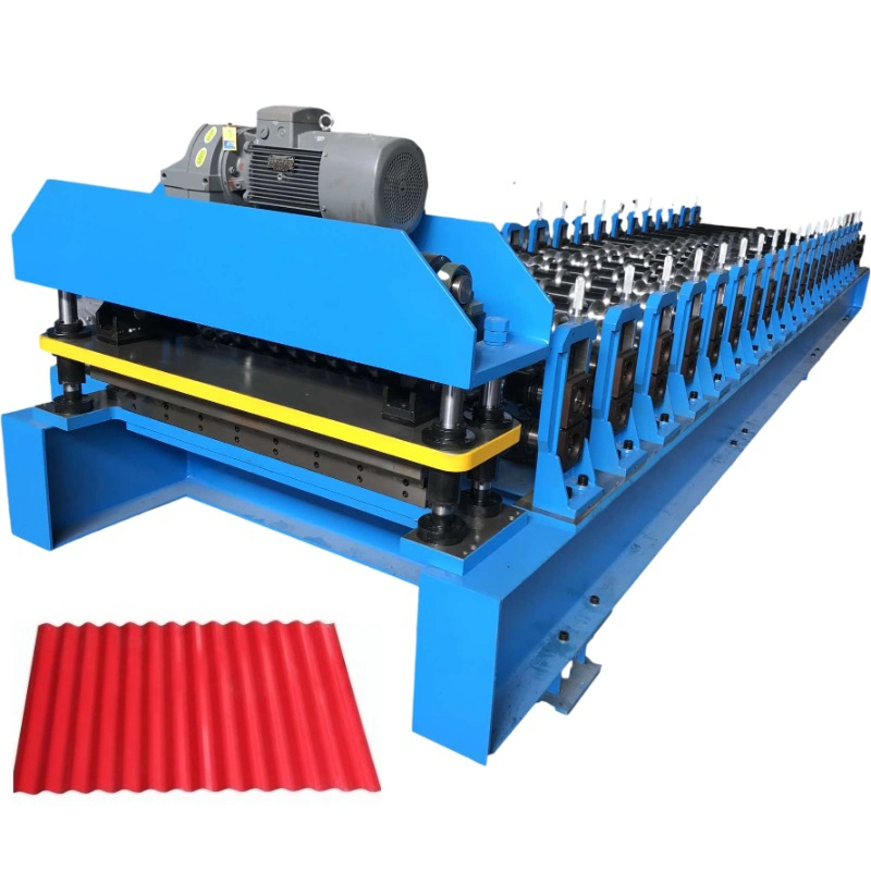 Metal Corrugated Iron Sheet Making Machine Corrugated Steel Roofing Sheet Machine