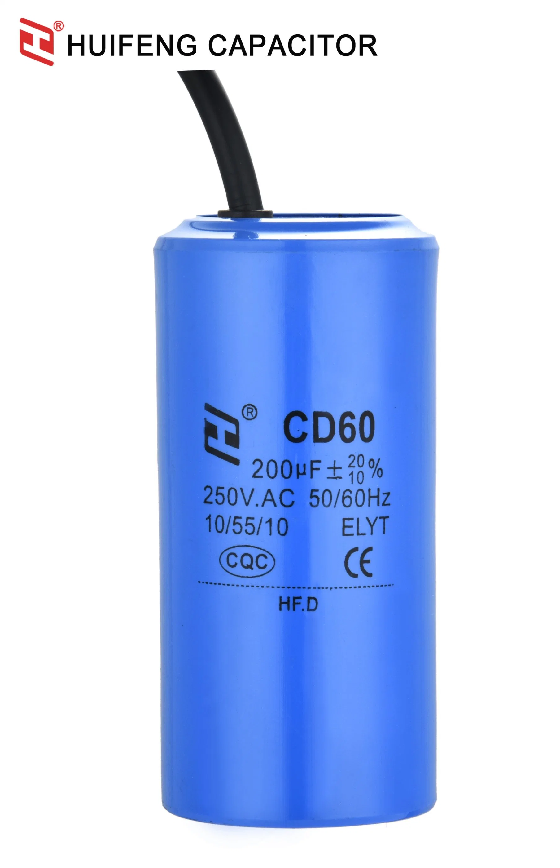 CD60 200UF 250V Aluminum Electrolysis Polypropylene Film Resistor Capacitor Single Lead out