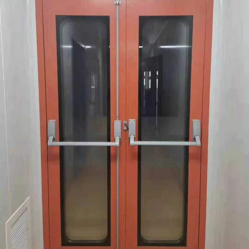 Puerta de seguridad de la puerta de emergencia de la sala limpia puerta de seguridad