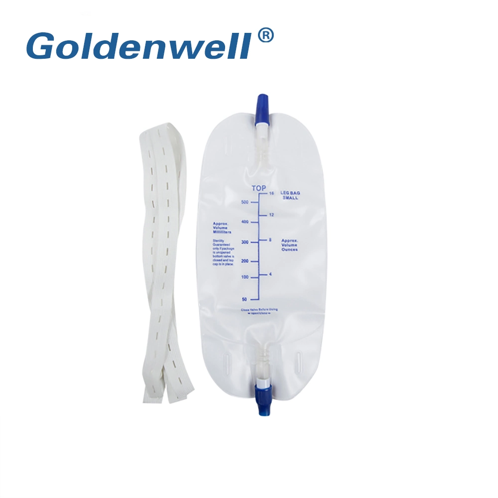 2000ml Disposable Medical Urine Meter Drainage Bag with ISO