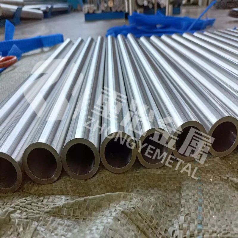 Heat-Resistant Ta4/Gr4 Alloy Tc6/Tc7/Tc8/Tc9/Tc10 Hot-Rolled Plating Etching Anti Fingerprint Seamless Titanium Pipe