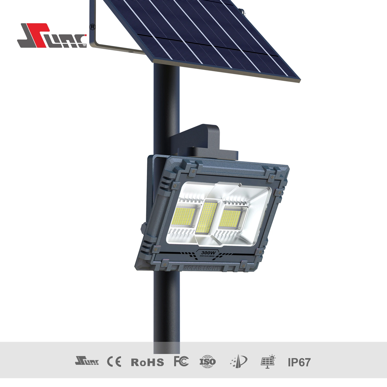 800W Movimiento Solar lámpara de seguridad Mj-Aw800