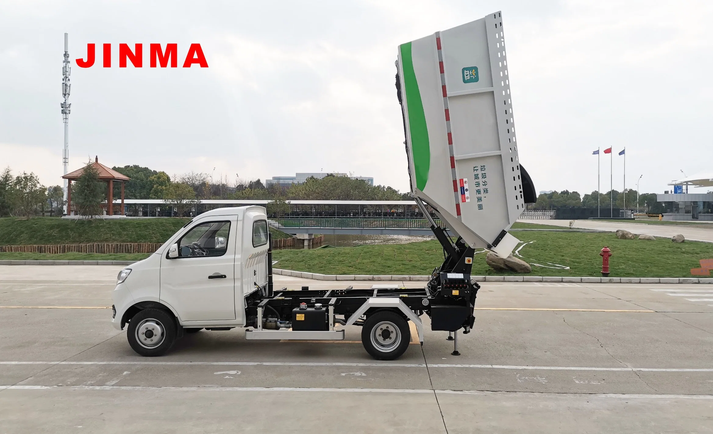 JINMA Compactor Garbage Rubbish Truck