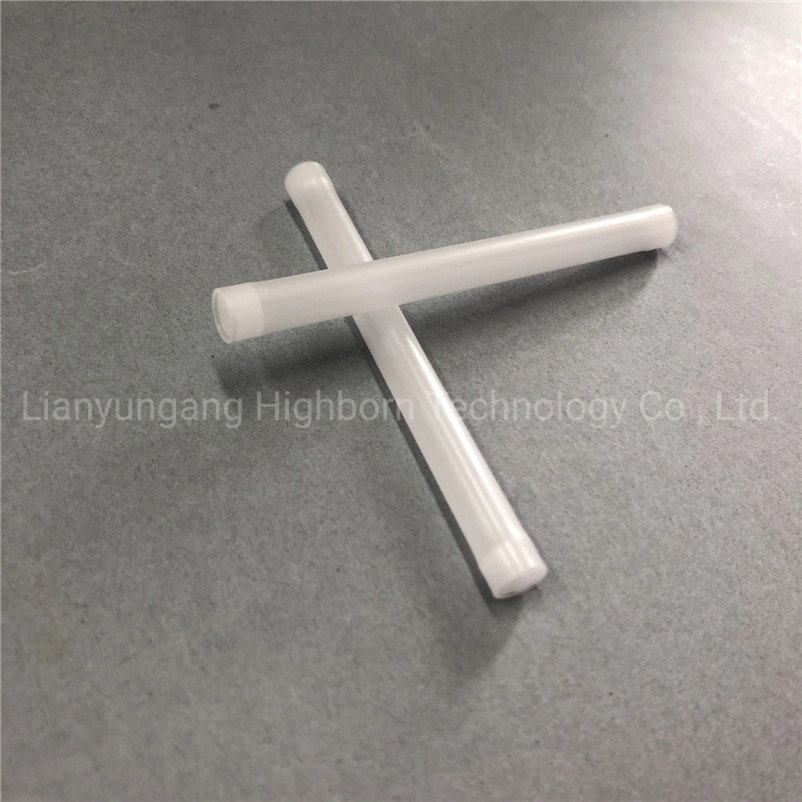 High Purity 99.99% Alumina Ceramic Tube Custom Transparent Al2O3 Aluminum Oxide Insulating Pipe for Hpsl