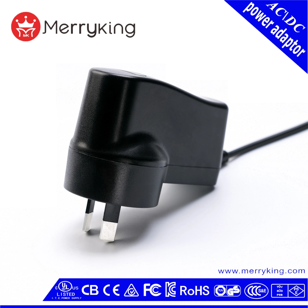 S-mark IRAM Cert Ar Plug 9V 2A Power Adapter for مكنسة كهربائية روبوت