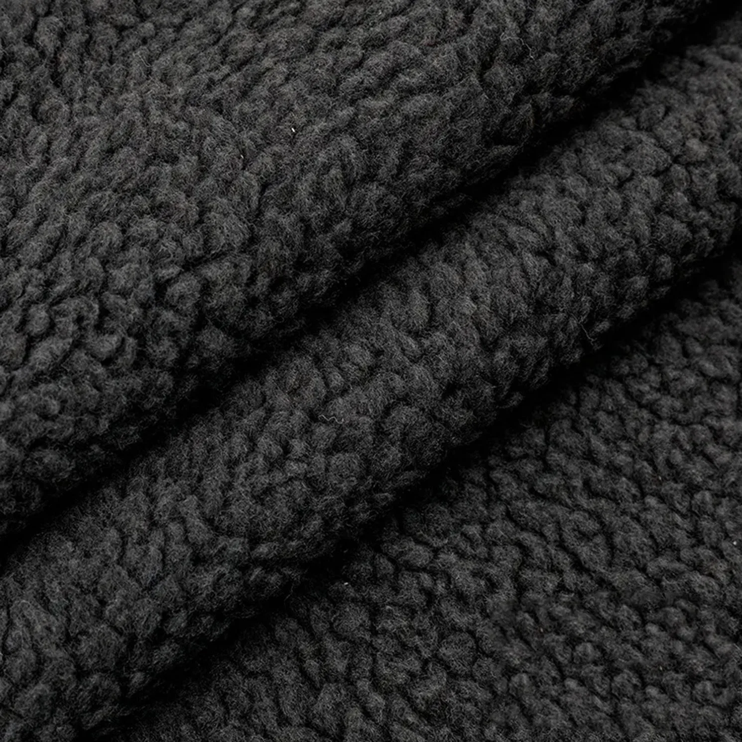 Manufacturer 100% Polyester Faux Cotton Sherpa Fleece Lining Short Pile Fake Fur Plush Fleece Fabric