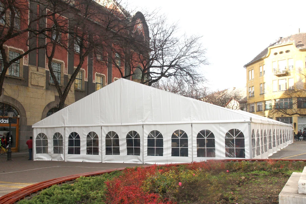 High quality/High cost performance Outdoor Advertising Exhibition Tent Aluminum PVC Trade Show Tent