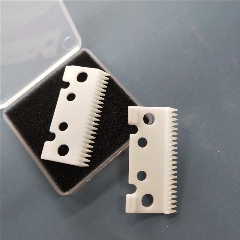 Replaceable Zro2 Zirconia Ceramic Hair Clipper Ceramic Blades Has Wear Resistance and Scratch Resistance