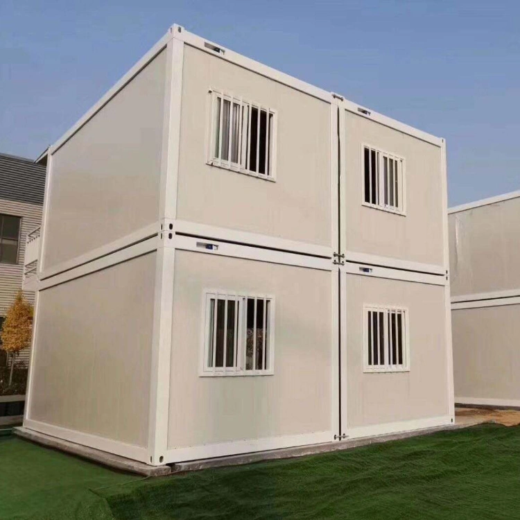 2 Historia de 20 pies de lujo 40ft Oficina Container Contenedor de pequeños prefabricados modulares prefabricados Portablehouses