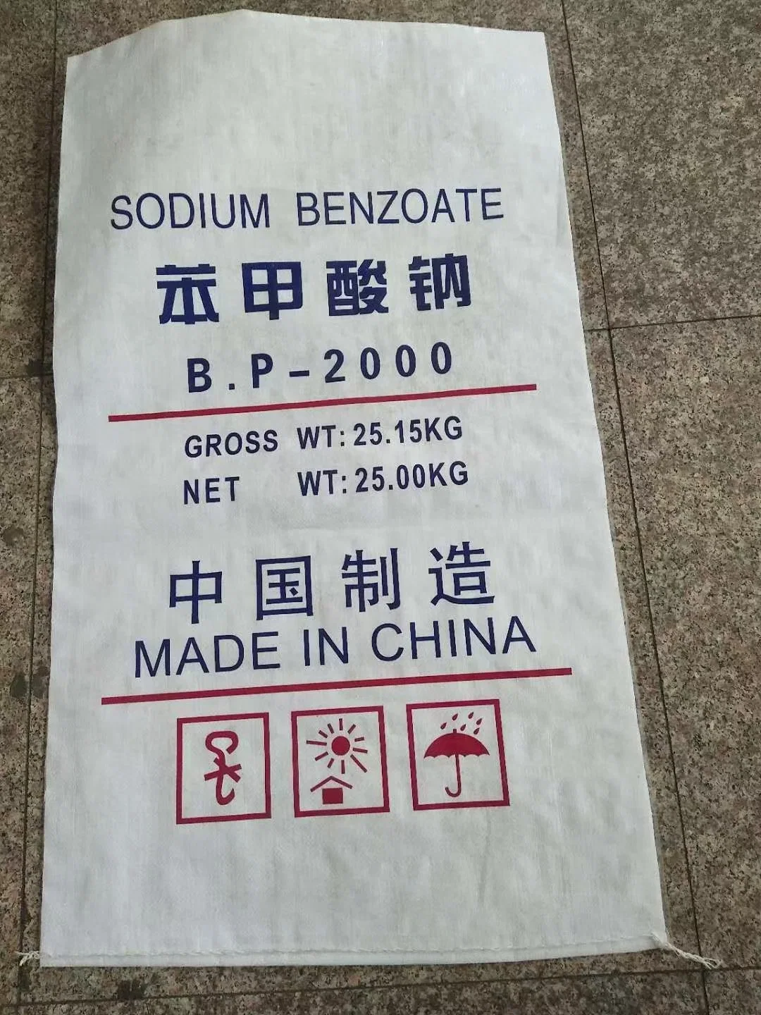 Alta qualidade de benzoato de sódio CAS 532-32-1 ácido benzóico