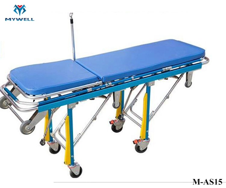 M-As15 Patient Transfer Ambulance Hospital Stretchers Gurney for Hospitals