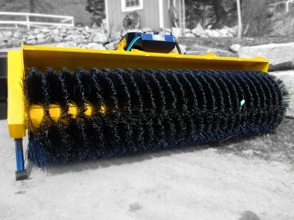 Injection PP Ring Road Sweeper Brush Flat Wafer Brush