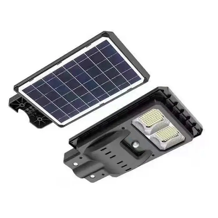 LED Solar Power Street Light Motion Sensor IP65 Waterproof Integrated Lithium Battery Path Light Outdoor Yard Solar Street Light