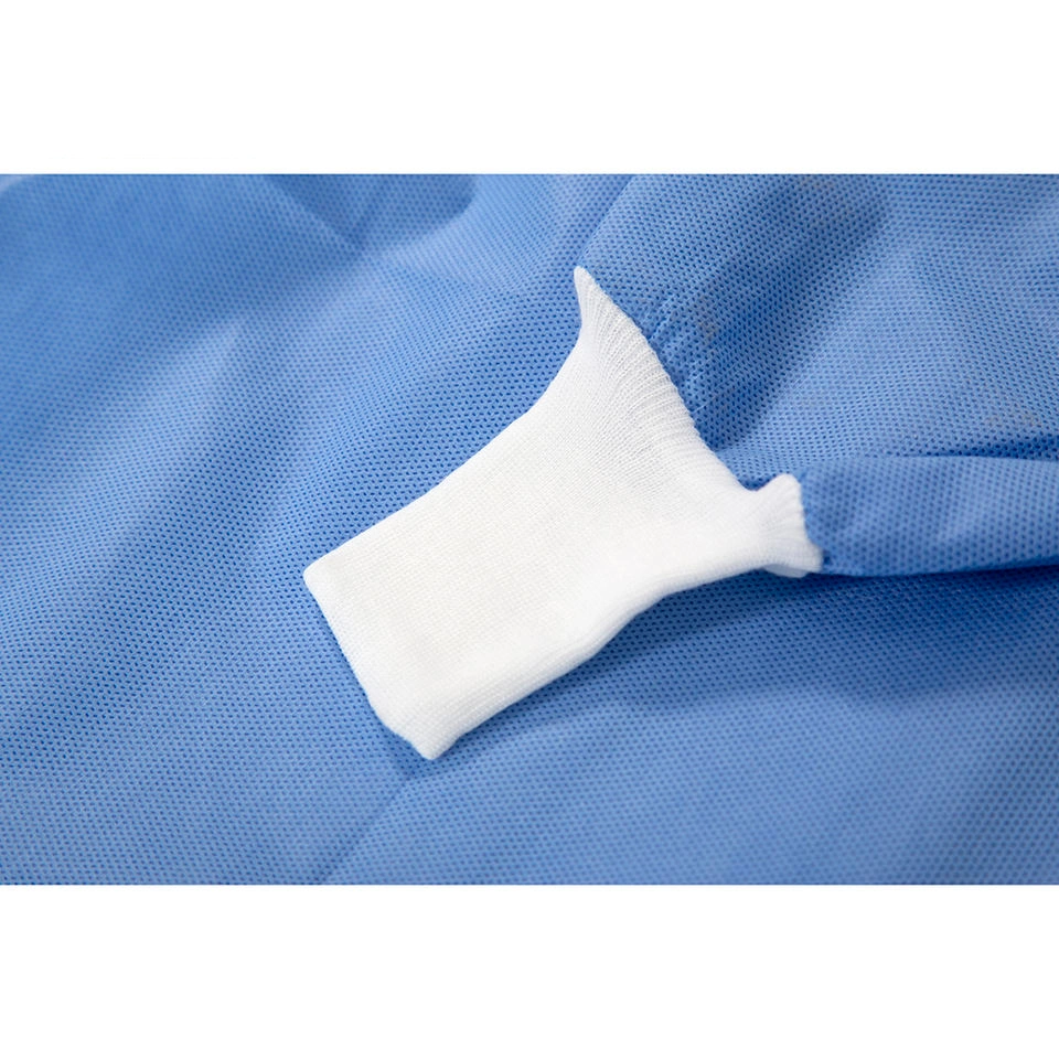 Disposable Personal Protective Non Woven Hospital Patient Isolation Gown