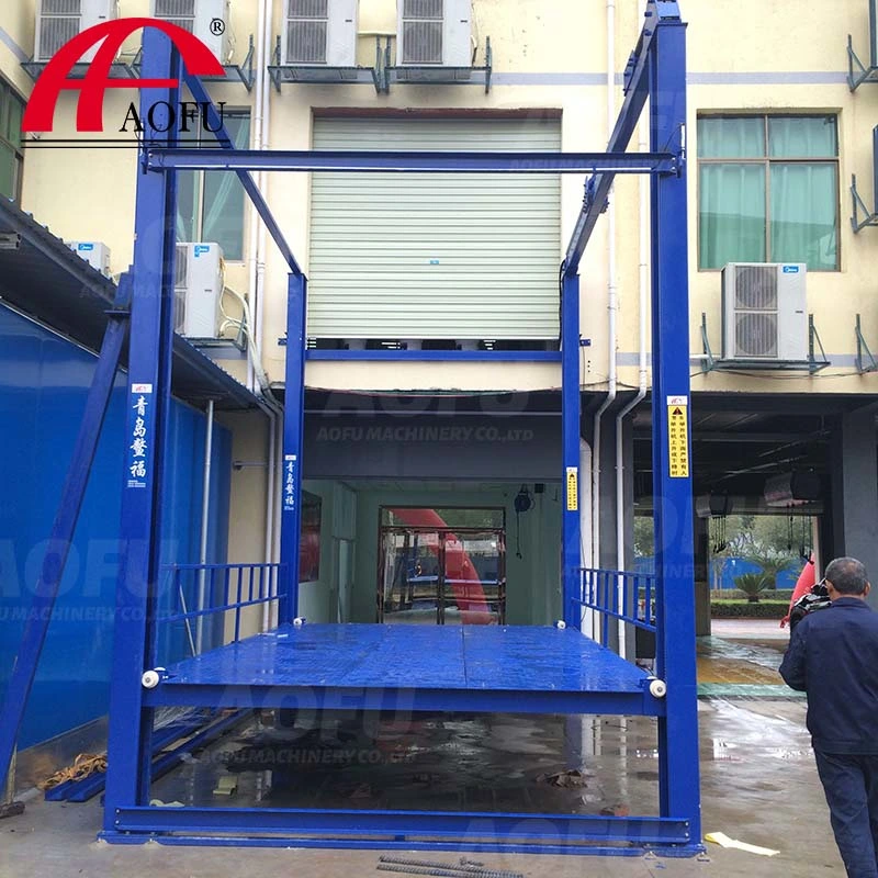 CE Approved Hydraulic 4 Post Car Lifting Platform