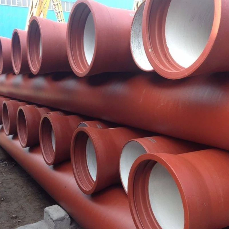 ISO2531 En545 En598 Municipal Water Supply Cast Iron Pipe K9 DN80 DN100 DN800 Ductile Iron Pipe Fitting Tube Price