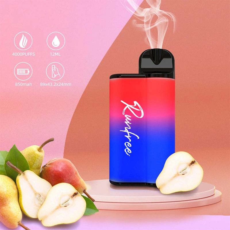 Hot Sell 4000 Puffs 12ml Oil Electronic Cigarette Saudi Arabia Dry Herb Vaporizer