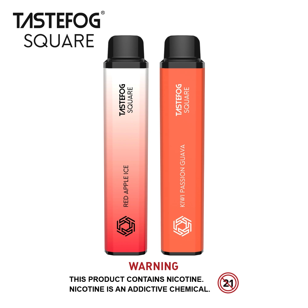 Tastefog Wholesale/Supplier 3500puffs Disposable/Chargeable Electronic Cigarette Square Disposable/Chargeable Vape Pen