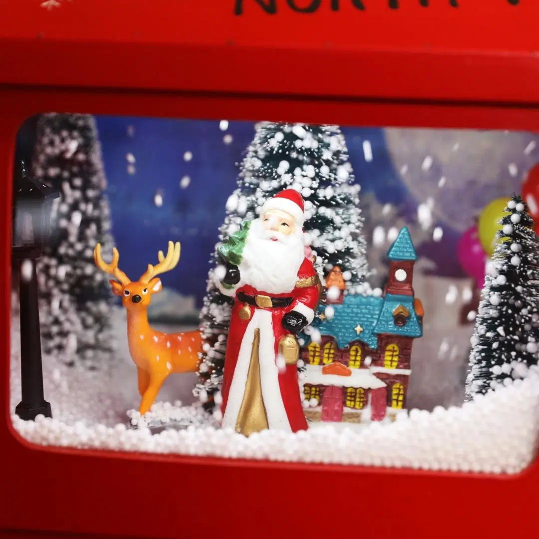 Simulation Snow Mini Mailbox Model Christmas Other Toy