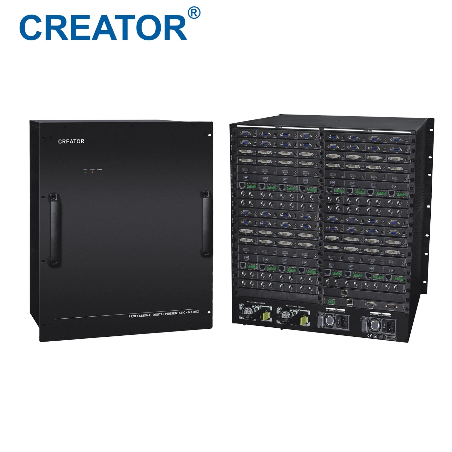 Modular Hybrid Video Processor Windows Scaling/Overlapping/Roaming Video Wall Processor