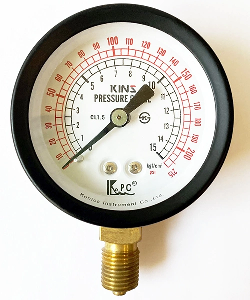 Vacuum Compound General Pressure Gauge Manometer Brass Stainless Steel