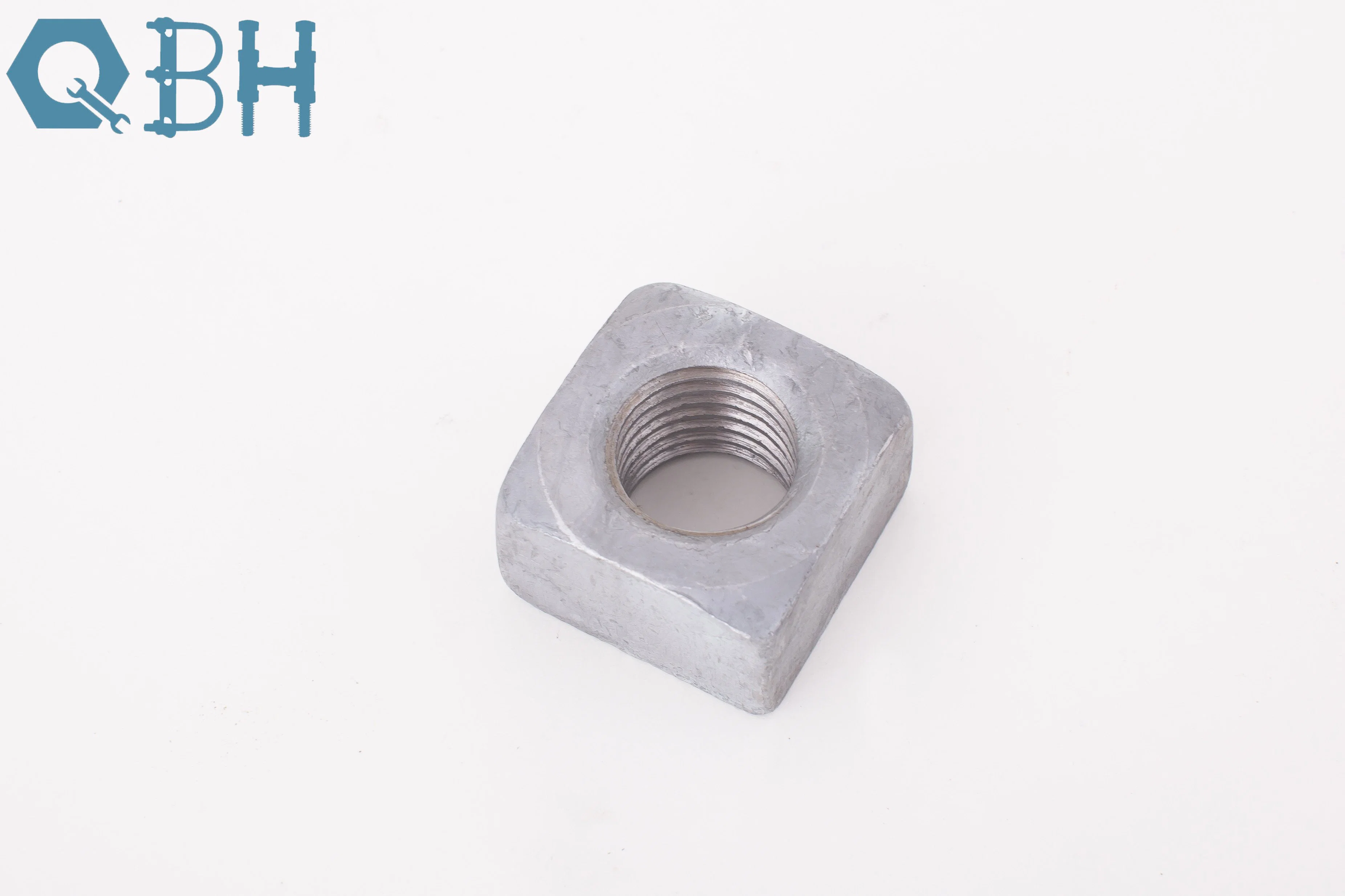 JIS B 1163 Carbon Steel/Brass Single Chamfer Square Nut Plating Zinc Y. Z. P W. Z. P