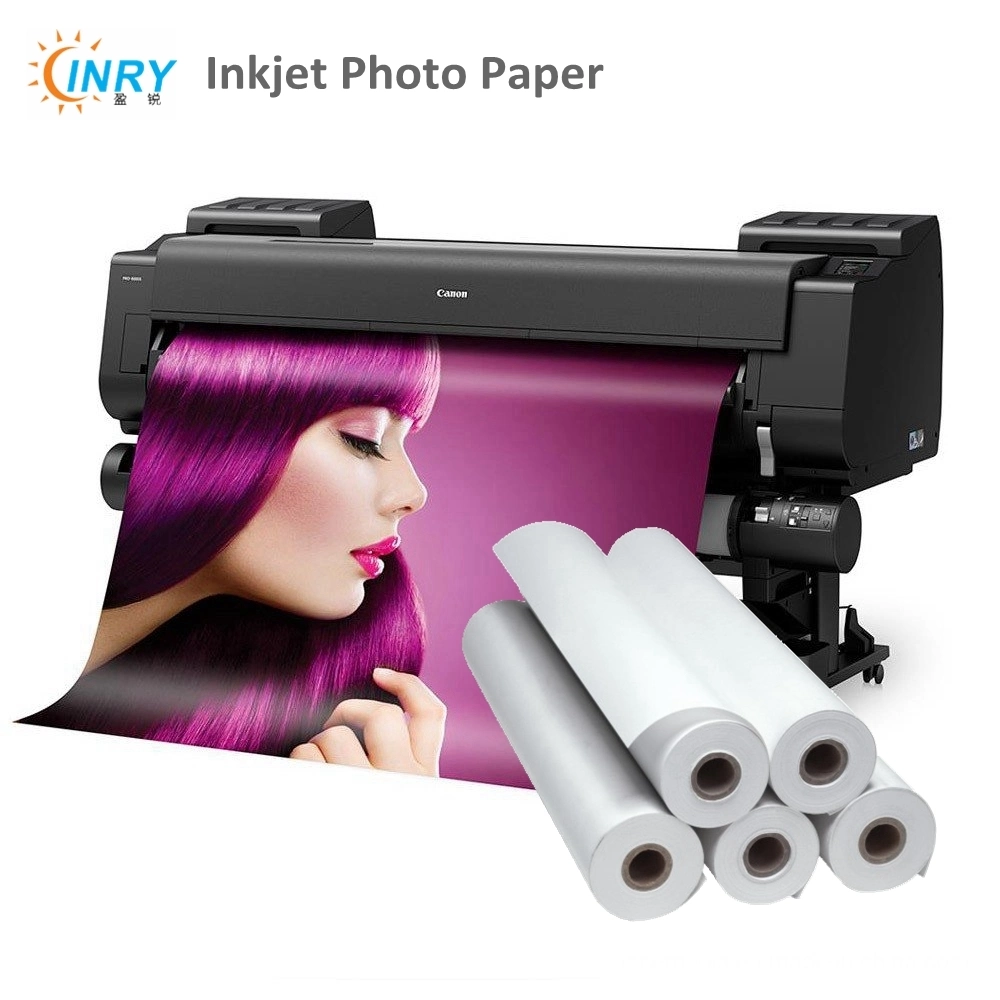 China Wholesale 110g A3 papel de inyección de tinta con calidad fotográfica, un solo lado de inyección de tinta de mate de 100 hojas de papel/paq.