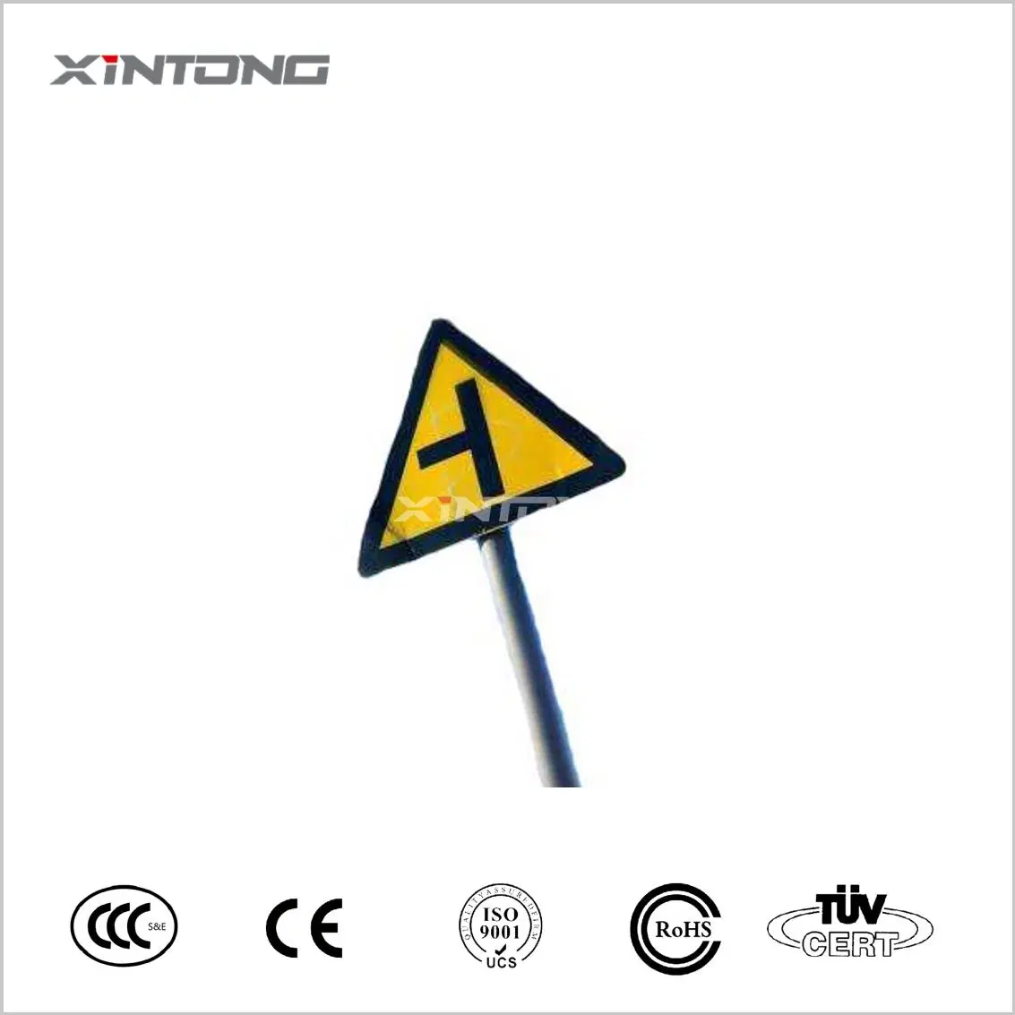 Square Round Triangle Customizable Aluminum Sign Traffic Sign in Indonesia