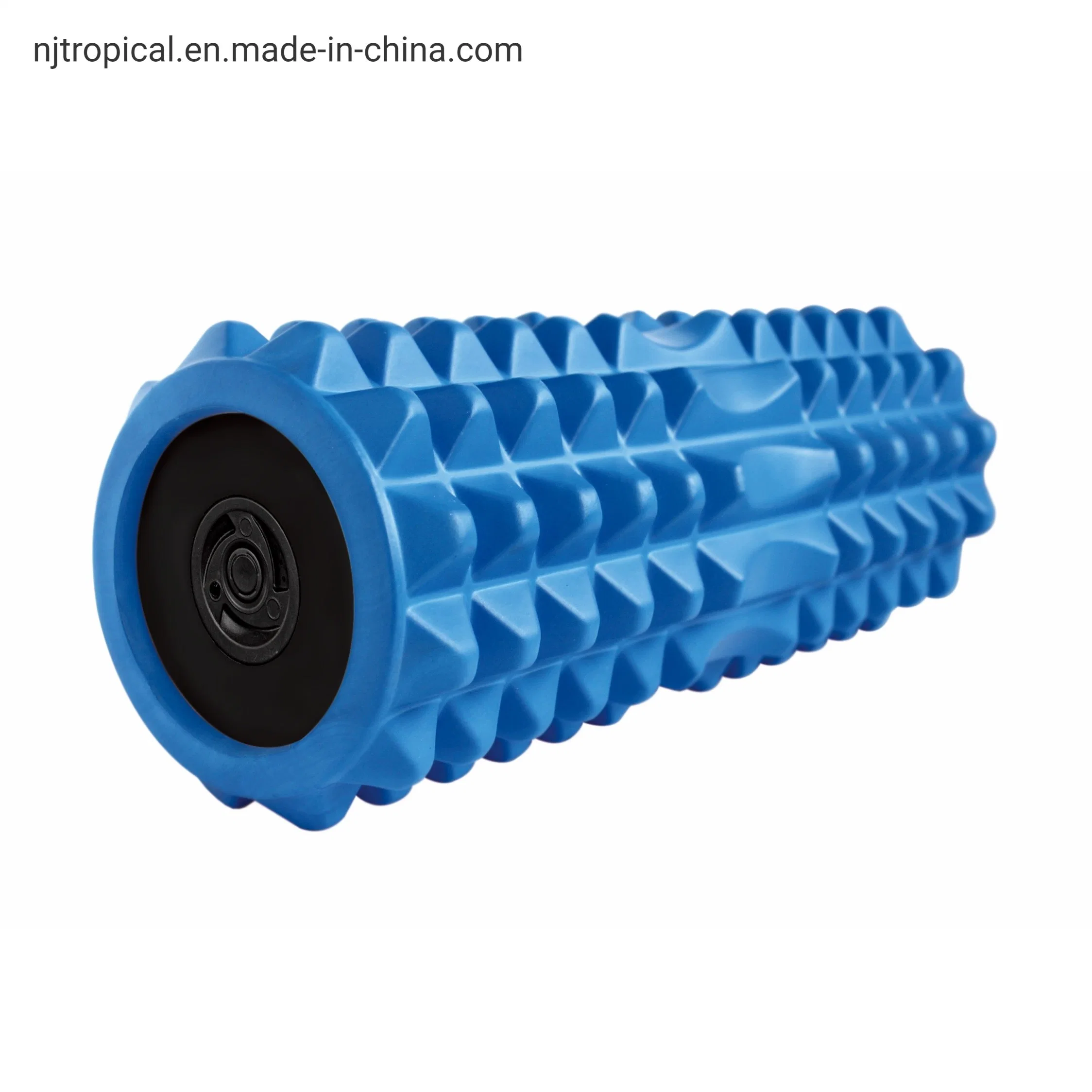 Fit Nation Blue Electric Vibration Massage Yoga Foam Roller