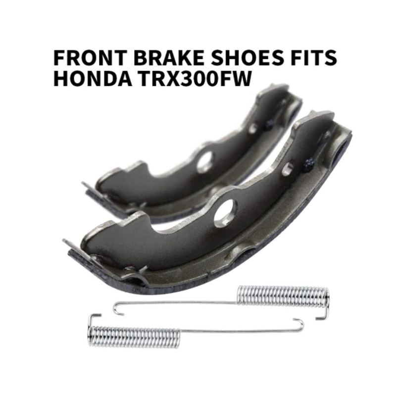 Front Brake Shoes for Honda Trx300fw 4X4 1988 1990-2000