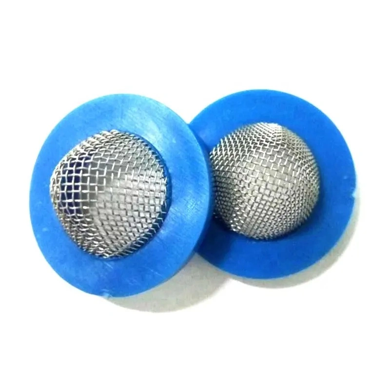 Customized Ss Rimmed Wire Mesh Screen Filter Cap