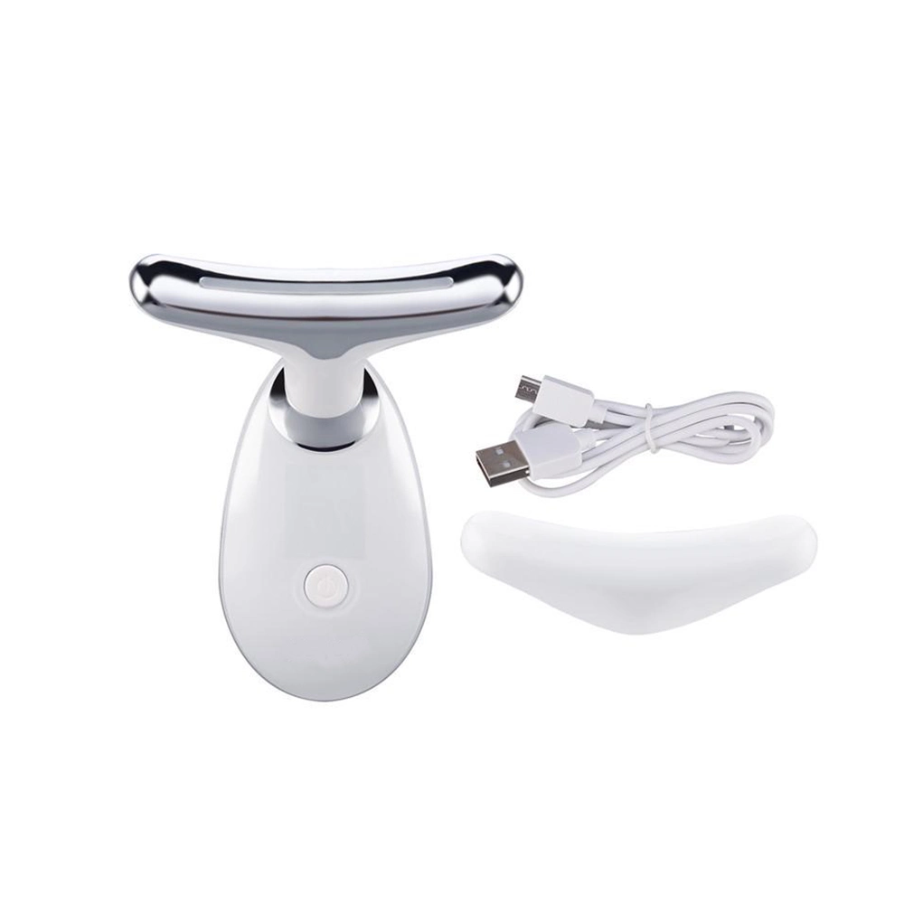 Beauty Device 3 Photon LED Licht Hals Vibration Massage