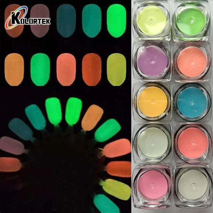 High Brightness Photoluminescent Pigment for Nails Art