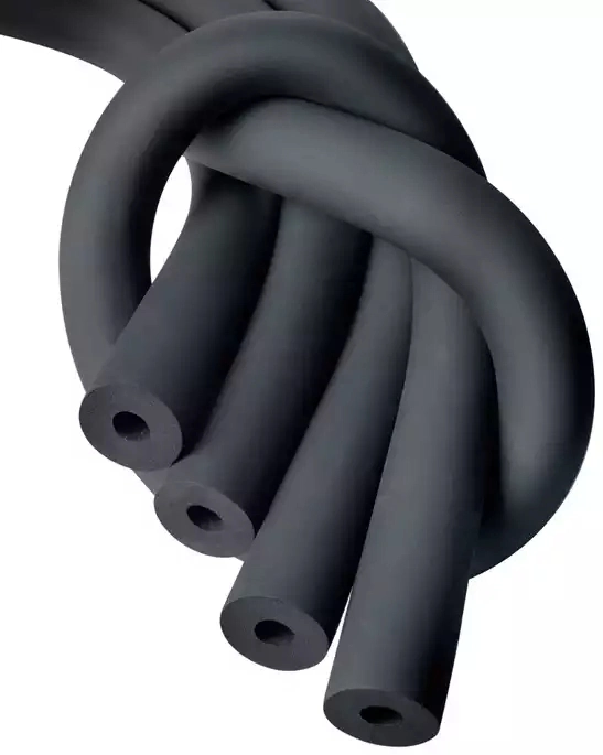 Hot Selling Rubber Plastic Insulation Pipe Flame Retardant Air Conditioning Pipe Sound Insulation Pipe